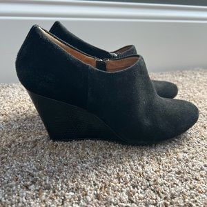 Clarks Wedge Heel Bootie Size 7.5